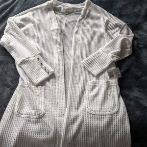 French Laundry snow white cardigan, brand new from Von Maur